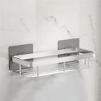 Adhesive Shower Shelf with drill-free bathroom storage — product image 14