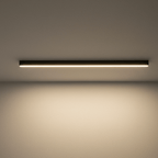 Ceiling Light | Scandinavian Linear LED Design, Metal, Black Or White