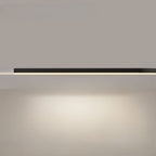 Ceiling Light | Scandinavian Linear LED Design, Metal, Black Or White