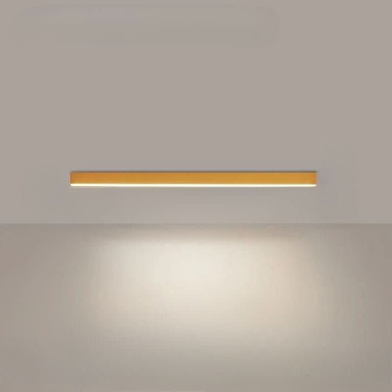 Ceiling Light | Scandinavian Linear LED Design, Metal, Black Or White