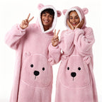 Oversized Wearable Blanket Hoodie | Fleece-Lined, 13 Colors