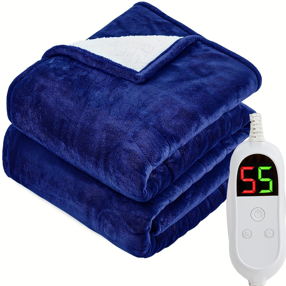 Dual-Zone Heated Blanket | Independent Controls And 10 Heat Levels – product image 3