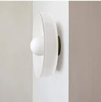 Nordic Glass Ceiling Light with two-tone led fixture — product image 11