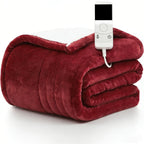 Electric Heated Blanket | 10 Heat Levels With Timer – product image 5