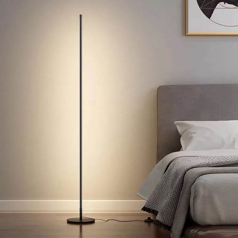 Floor Lamp | Dimmable Black Metal and Glass — product image 5