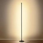 Floor Lamp | Dimmable Black Metal and Glass — product image 3