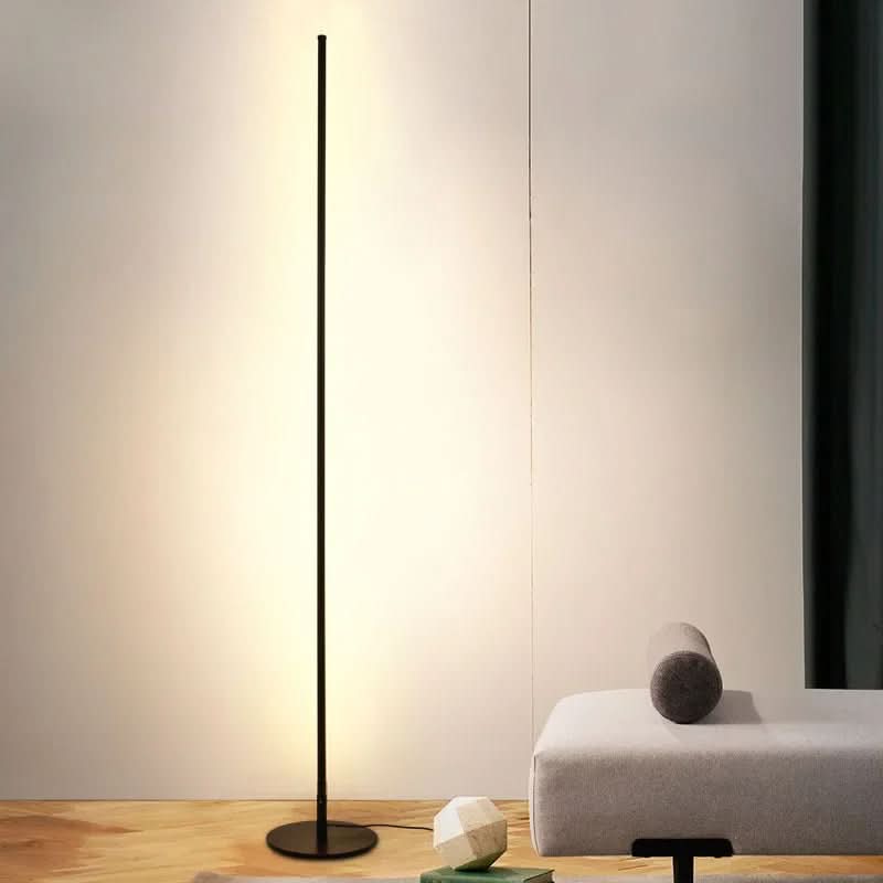 Floor Lamp | Dimmable Black Metal and Glass — product image 6