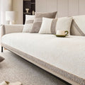 Linen-Look Sofa Cover with non-slip furniture protection — product image 1