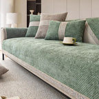 Linen-Look Sofa Cover with non-slip furniture protection — product image 10