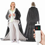 wearable heated blanket detail 1