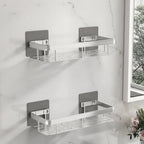 Adhesive Shower Shelf with drill-free bathroom storage — product image 16
