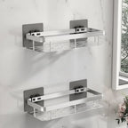 Adhesive Shower Shelf with drill-free bathroom storage — product image 18