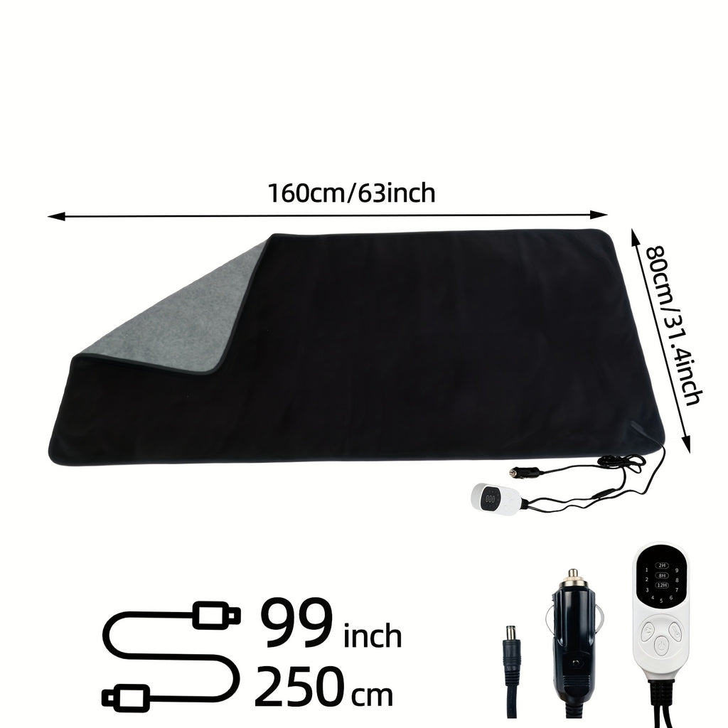 12V heated car blanket detail 2