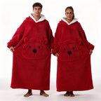 Oversized Wearable Blanket Hoodie | Fleece-Lined, 13 Colors