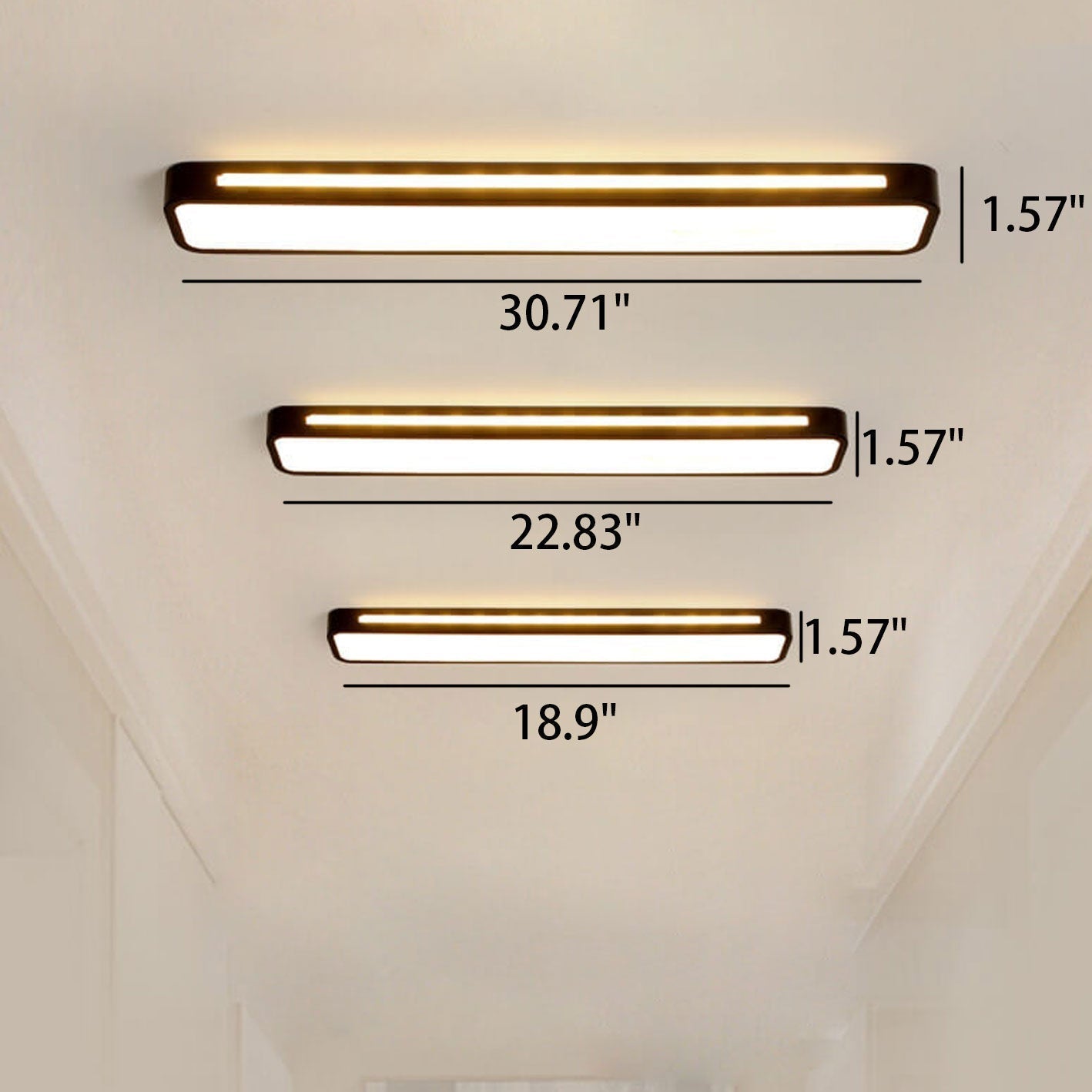 Flush Mount Ceiling Light shown in product gallery view 7.