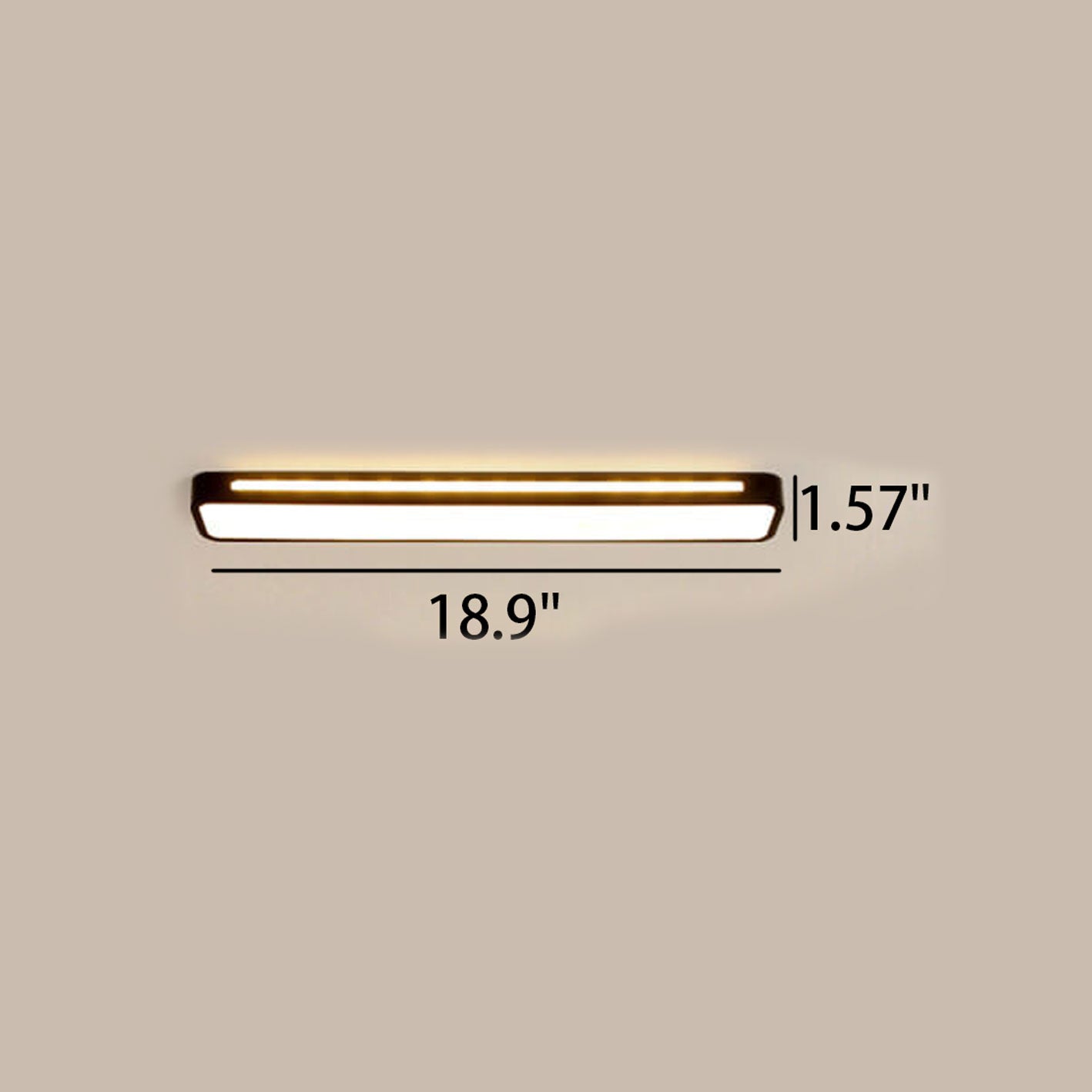 Flush Mount Ceiling Light shown in product gallery view 8.
