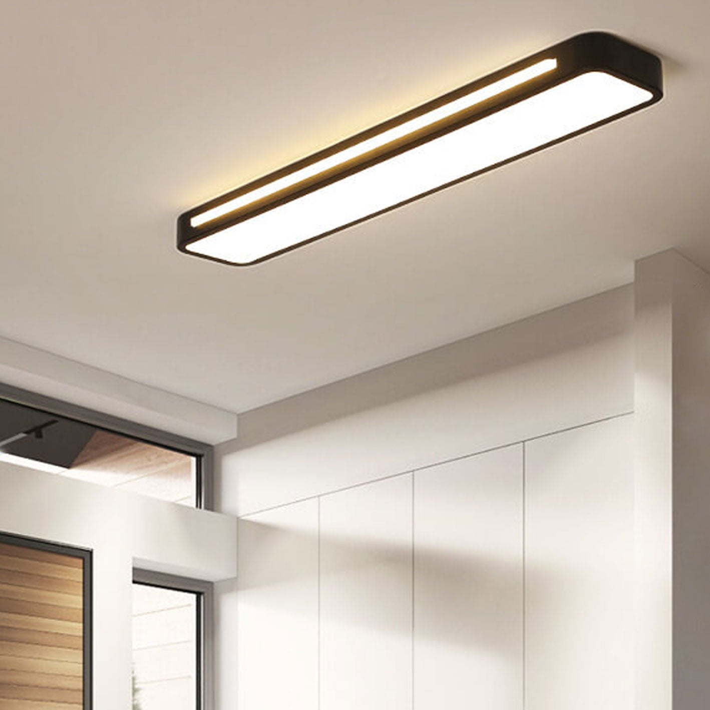 Flush Mount Ceiling Light shown in product gallery view 14.