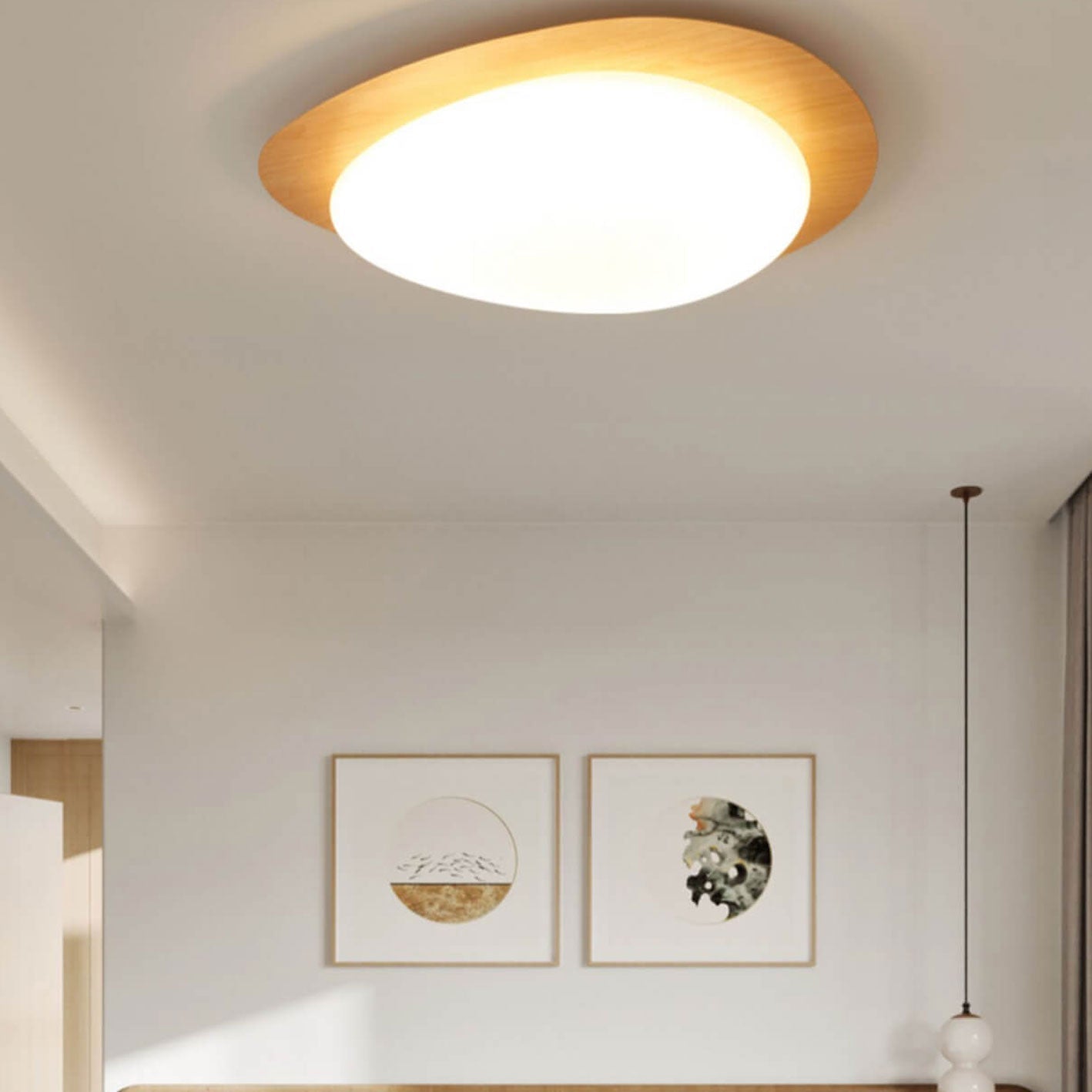 Flush Mount Ceiling Light shown in product gallery view 13.
