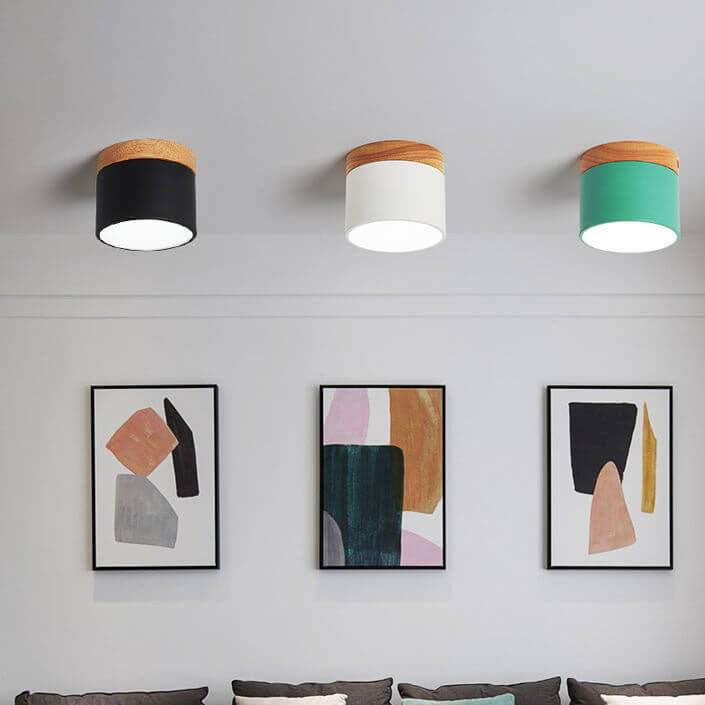 Flush Mount Ceiling Light shown in product gallery view 1.
