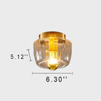 Flush Mount Light shown in product gallery view 6.