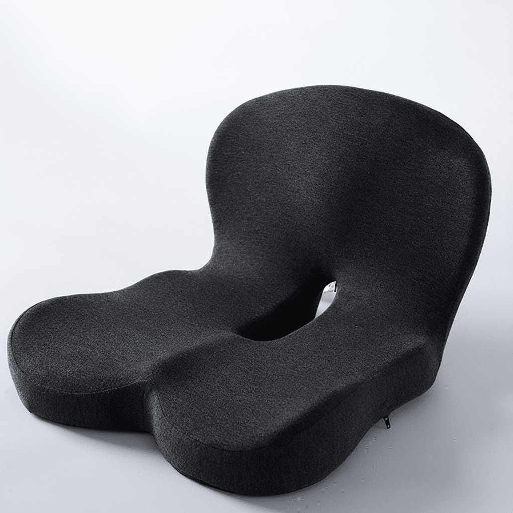 Memory Foam Seat Cushion | Contoured Support, Breathable Cover, Choice of Color 7