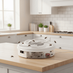 Indoor Insect Trap | Quiet USB Powered Design, ABS And Metal, White