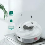 Indoor Insect Trap | Quiet USB Powered Design, ABS And Metal, White