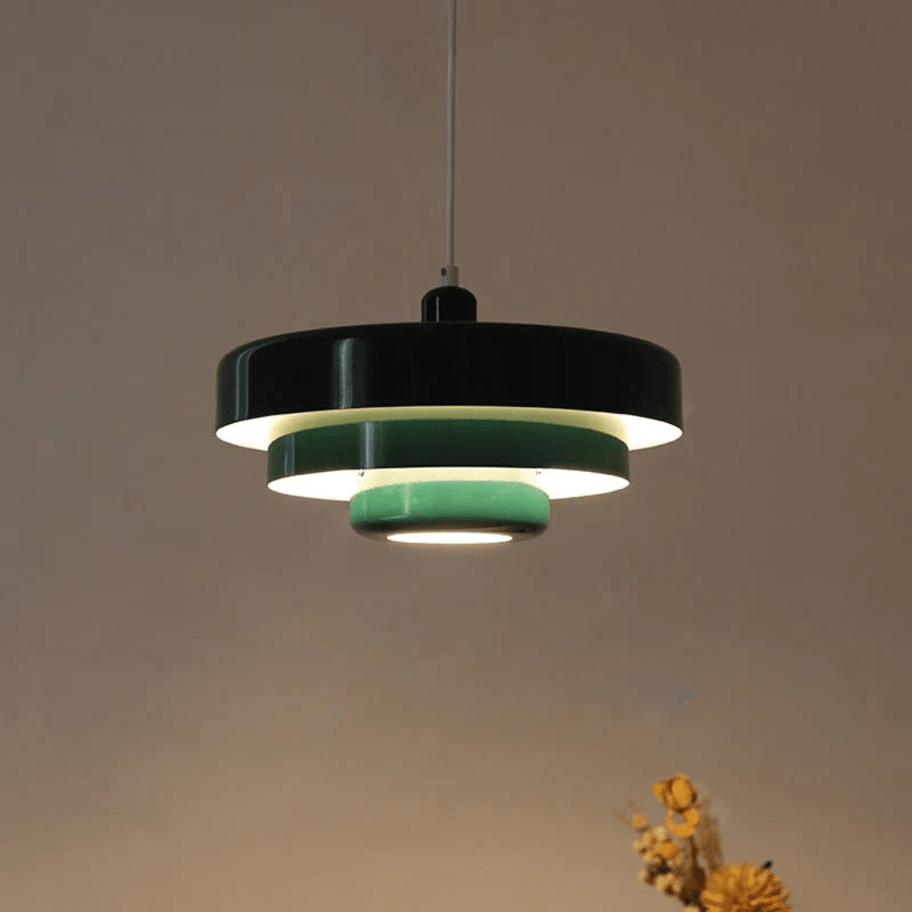 Three-Tier Pendant Light with macaron metal fixture — product image 2