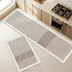 Kitchen Mat | Nonslip Water Repellent Foam, PU, Five Modern Patterns
