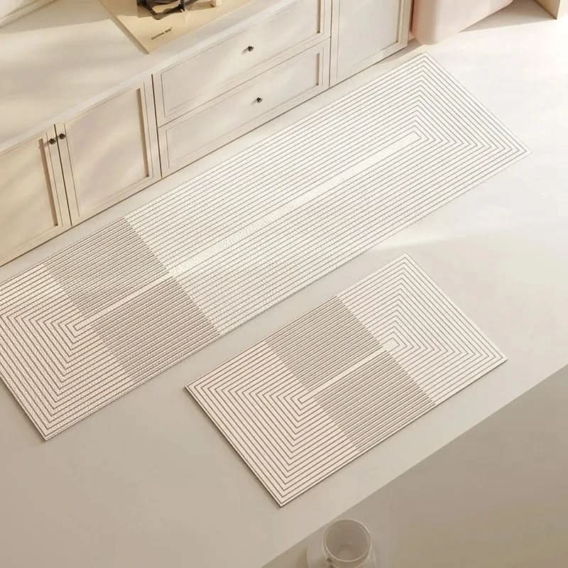 Kitchen Mat | Nonslip Water Repellent Foam, PU, Five Modern Patterns