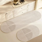 Kitchen Mat | Nonslip Water Repellent Foam, PU, Five Modern Patterns