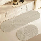 Kitchen Mat | Nonslip Water Repellent Foam, PU, Five Modern Patterns