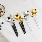 Luxury stainless steel flatware set, gallery view 9.