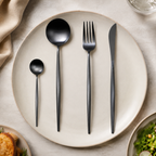 Luxury stainless steel flatware set, gallery view 20.