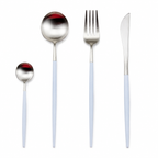 Luxury stainless steel flatware set, gallery view 26.