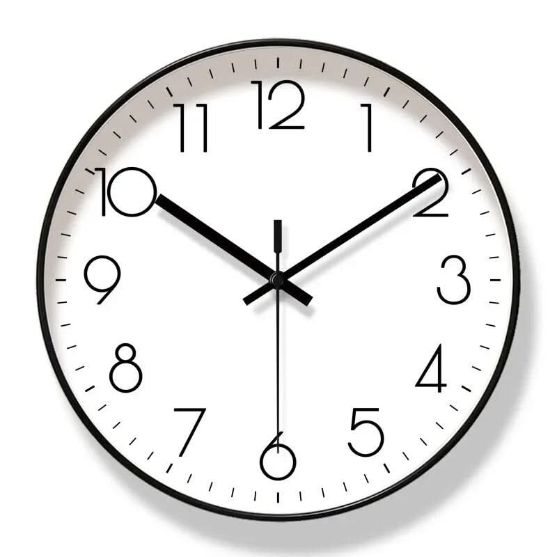 Nordic Wall Clock with silent quartz modern design — product image 9
