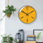 Nordic Wall Clock with silent quartz modern design — product image 2