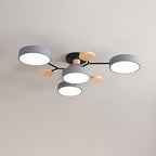 Semi Flush Mount Ceiling Light shown in product gallery view 11.