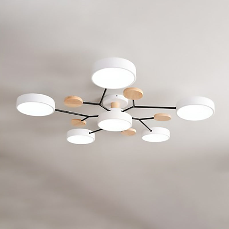 Semi Flush Mount Ceiling Light shown in product gallery view 15.