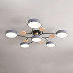 Semi Flush Mount Ceiling Light shown in product gallery view 17.