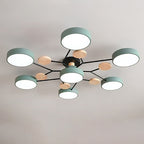 Semi Flush Mount Ceiling Light shown in product gallery view 19.