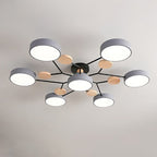 Semi Flush Mount Ceiling Light shown in product gallery view 20.