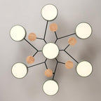 Semi Flush Mount Ceiling Light shown in product gallery view 24.