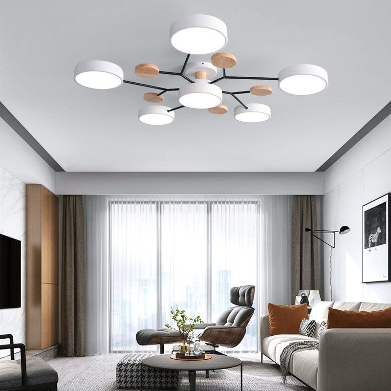 Semi Flush Mount Ceiling Light shown in product gallery view 26.