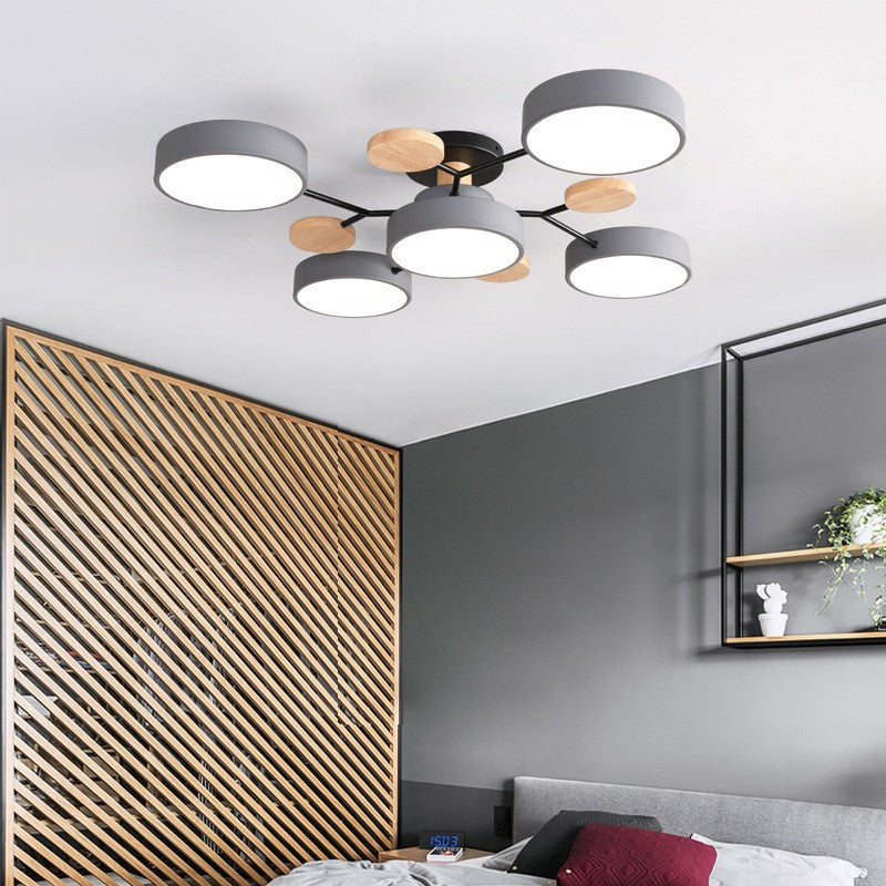 Semi Flush Mount Ceiling Light shown in product gallery view 27.