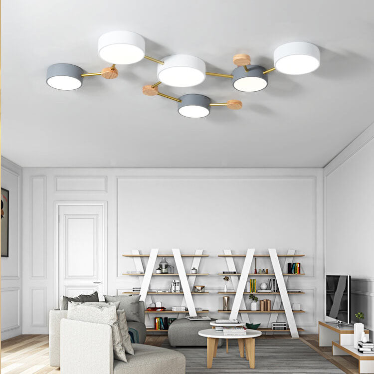Flush Mount Ceiling Light shown in product gallery view 2.