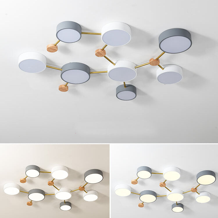 Flush Mount Ceiling Light shown in product gallery view 4.
