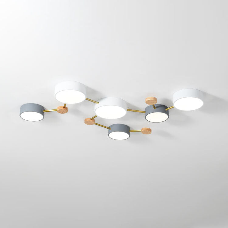 Flush Mount Ceiling Light shown in product gallery view 5.