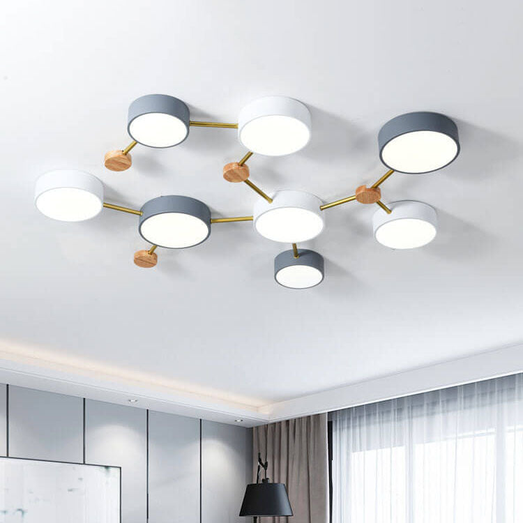 Flush Mount Ceiling Light shown in product gallery view 13.