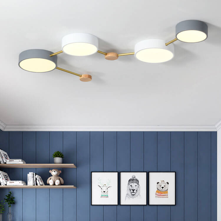 Flush Mount Ceiling Light shown in product gallery view 16.